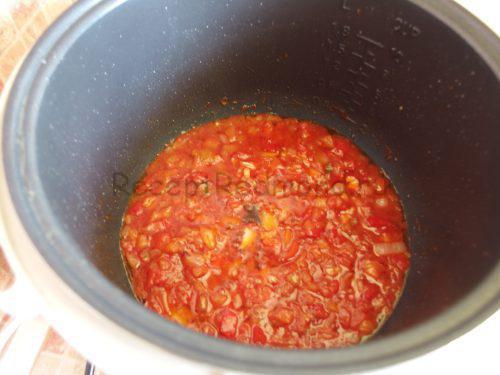 Томатный соус для лазаньи из лаваша